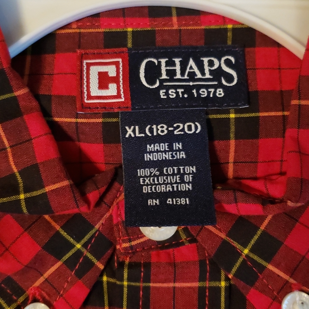 Chaps Button-Up Shirt - Picture 4 of 5